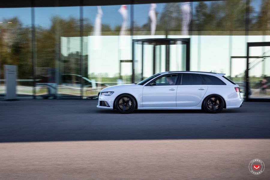  Audi RS6 Avant on Vossen Wheels (GNS-1) 2019 года  (фото 20 из 24)